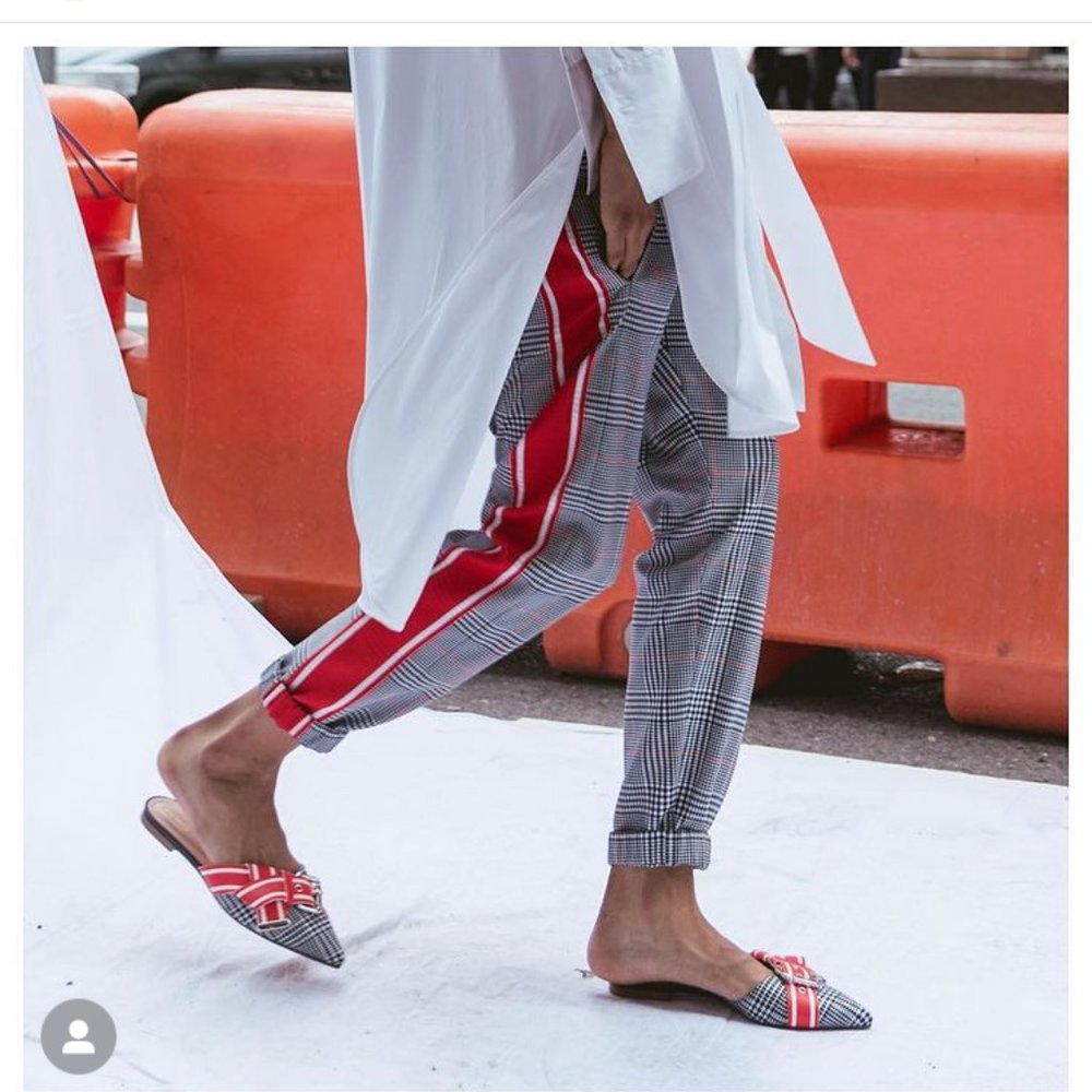 MONSE Glen Plaid trousers